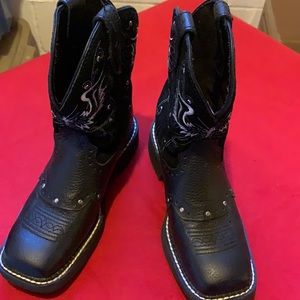 Mandra Black Justin Gypsy Boots